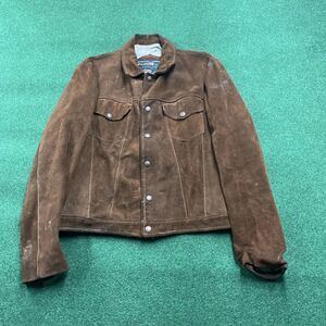 Schott Bros Jacket Mens 40 Brown 60S Suede Leather Rancher Coat Western Vtg